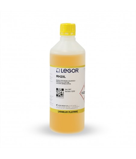 Legor® ​​RH2XL Ultrabright GemBright solución de revestimiento de rodio, a base de ácido