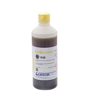 Solución de revestimiento de rodio negro Legor® RH2B, a base de ácido