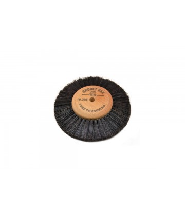 Escobilla eje de madera, 4 filas de cerdas, diámetro 3-1/2" Grobet USA®