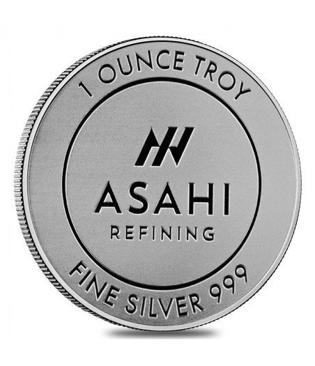 Monedas de Plata acuñadas ASAHI