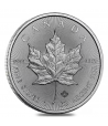 Moneda de Plata "Maple Leaf" Canadiense de 1 Oz troy