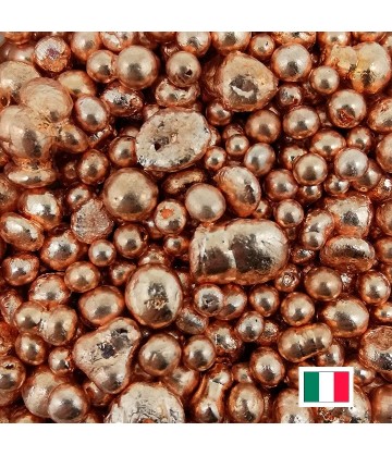 Cobre electrolítico puro en granalla