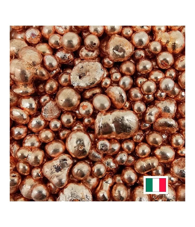 Cobre electrolítico puro en granalla