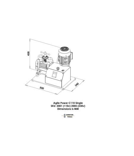 Laminador Eléctrico Agile Power SSP C110