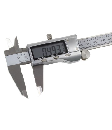 Pie de metro digital 4" (100 mm) acero inoxidable – JYBS