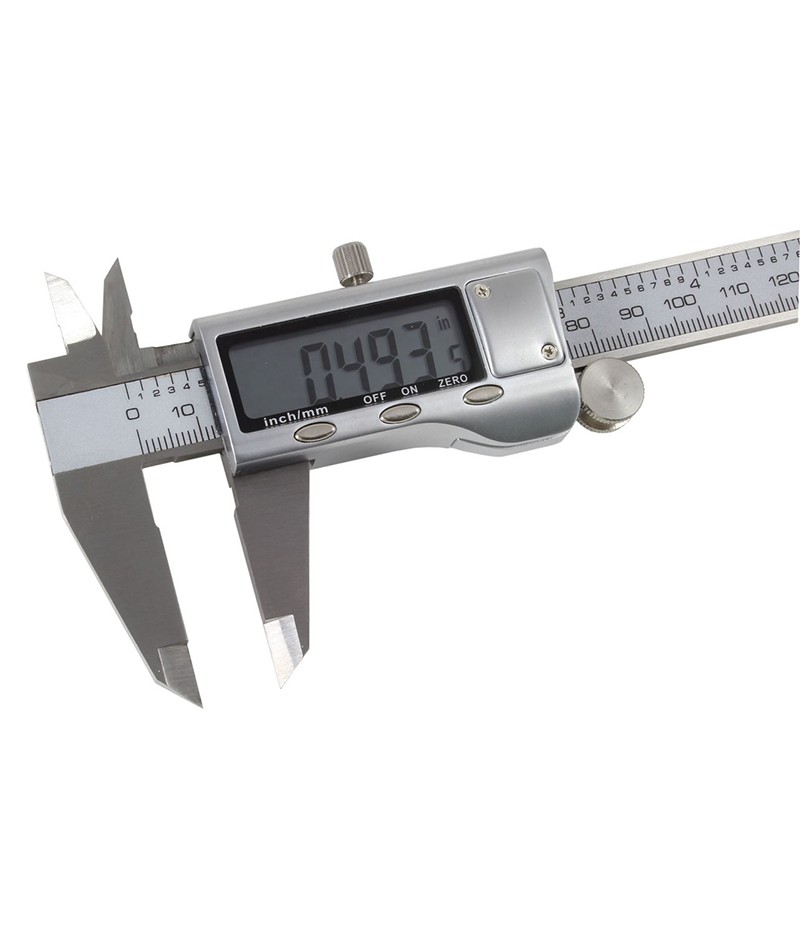 Pie de metro digital 4" (100 mm) acero inoxidable – JYBS