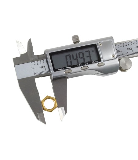 Pie de metro digital 4" (100 mm) acero inoxidable – JYBS