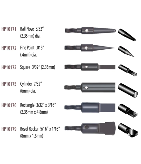 Set de puntas para martillo Foredom®