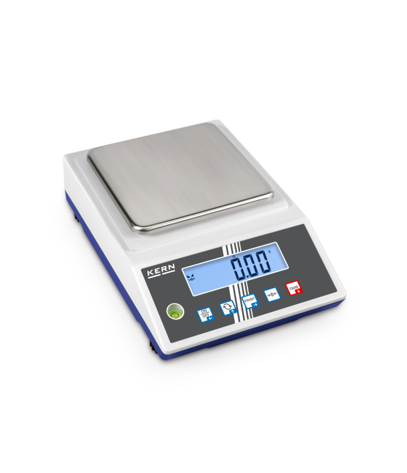 KERN Balanza Digital de Precisión 0,01 g / 1.200 g